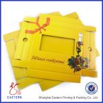Bright Yellow Mushroom Packaging Corrugated Cardboard Box With Lids