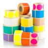 Buy cheap Weifang Made Printed Adhesive Direct Thermal Label Color Thermal Sticker Top Coated Thermal Sticker from wholesalers