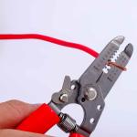 155mm Stainless Steel MultiPurpose Wire Strippers Cable Sheath Stripping Tool