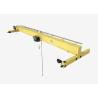 Buy cheap 10ton single girder overhead crane with wire rope hoist for woshop from wholesalers