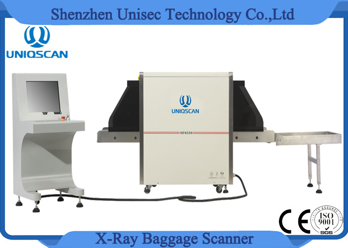 Airport Security Checking X Ray Parcel Baggage Scanner Machine Inspection System SF6550 With Uk Pcb Board