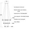 Buy cheap Luxury Crystal Living Room Chandelier Creative Ring Design Lobby Lamp(WH-NC-41) from wholesalers