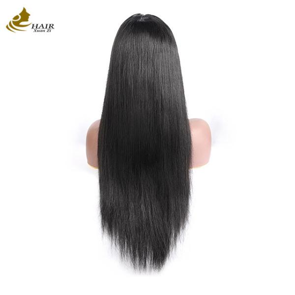 Buy cheap Bone Straight Glueless Transparent 13X4 HD Lace Front Natural Colors 100% Human Hair Wigs from wholesalers