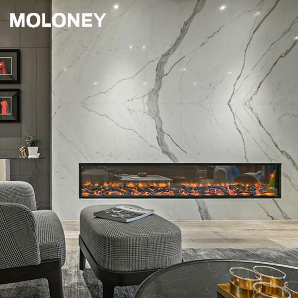 Buy cheap 70" Indoor Flush Mount Electric Fireplace Bedroom Decoration Remote Control from wholesalers