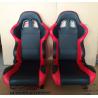 Buy cheap Adjustable Race Car Seats Blue Pvc Seats Single Adjuster And Single Slider from wholesalers