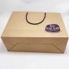 Buy cheap Recycled Kraft Paper Bags Custom Printed Paper Gift Bags With Nylon Rope from wholesalers