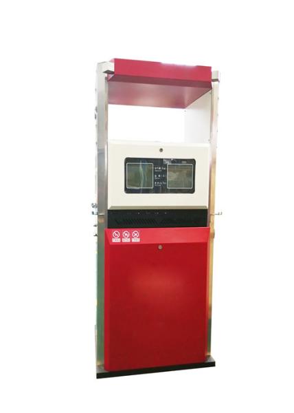 Stainless Steel Quick Filling CNG Gas Dispenser , Solenoid Valves CNG Gas