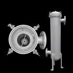 Buy cheap Single Stainless Steel Water Filter Cartridge Housing High Flow Sanitary from wholesalers
