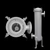 Buy cheap Single Stainless Steel Water Filter Cartridge Housing High Flow Sanitary from wholesalers