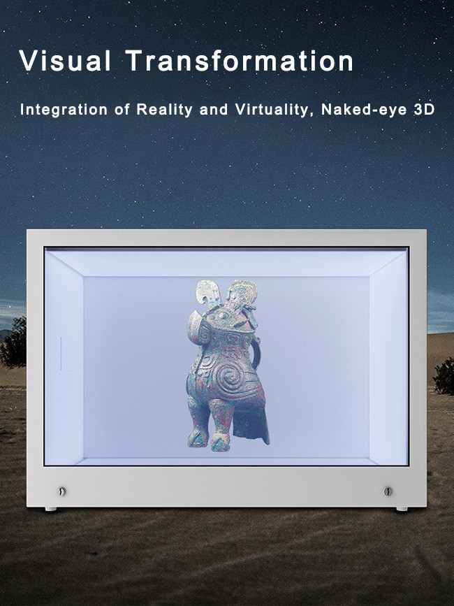 Capacitive Touch Transparent LCD Showcase For Retail And Showrooms