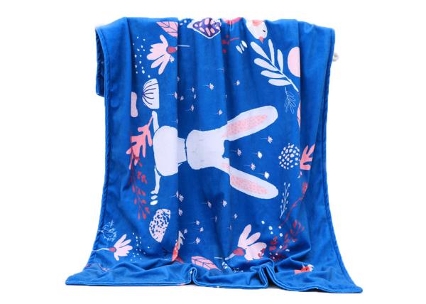 Buy cheap Mink 80 x 160CM Cashmere Velvet Fleece Blanket , Customized Christmas Design Blanket from wholesalers