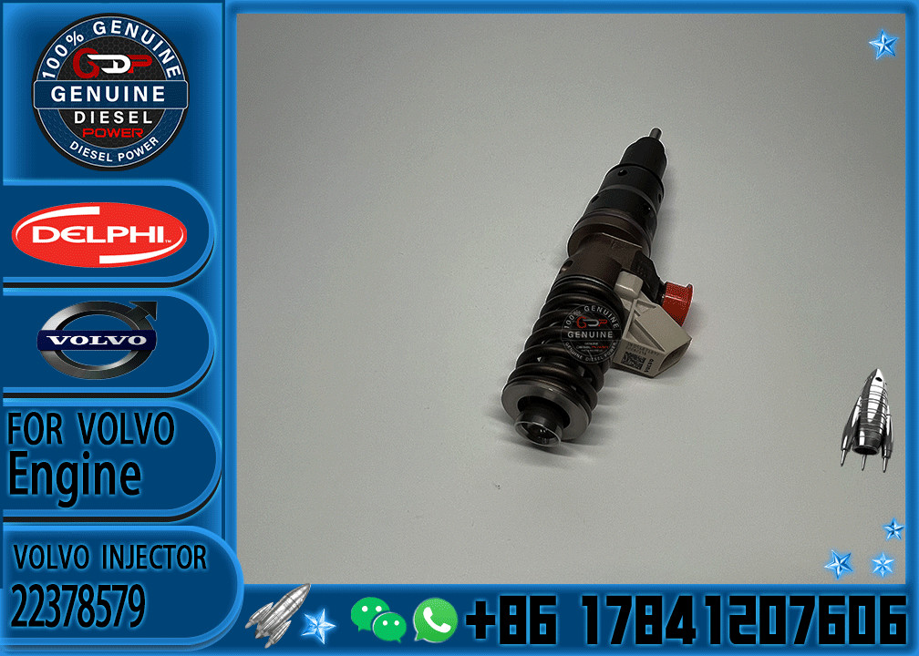 High Quality D13 Diesel Engine Fuel Injector 21340611 21340612 22378579 21371672 for MD13 MP7 MP8 EC380