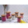 Buy cheap Candle Jar Clear Glass Bottle Cork Lid Airtightness For Decorative from wholesalers