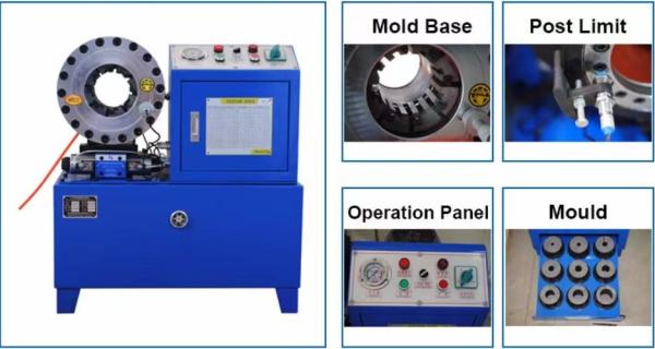 Buy cheap 200 Pcs/H DX68 Hose Crimping Machine 2.5L / 5L / 10L 220v / 240v / 380v / 415v Voltage from wholesalers