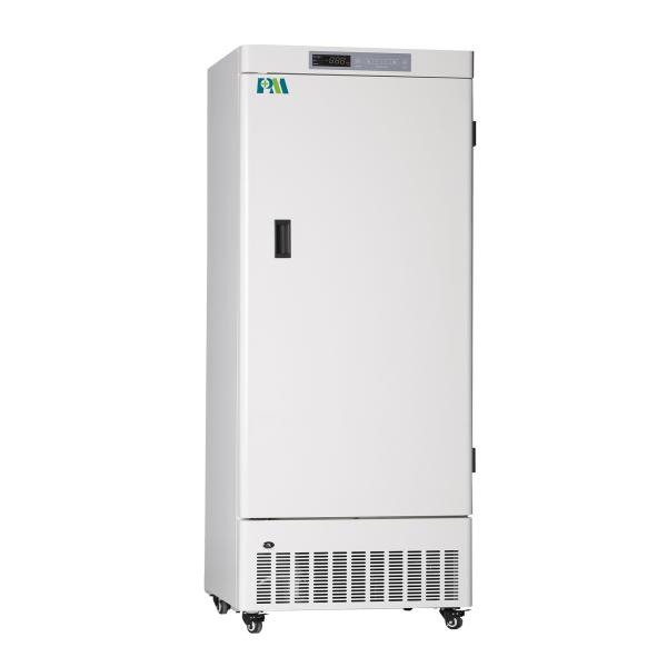 Buy cheap Vaccine Storage Cabinet 328L Large Capacity Medical Deep Freezer With PU Castors Steel Shelves from wholesalers