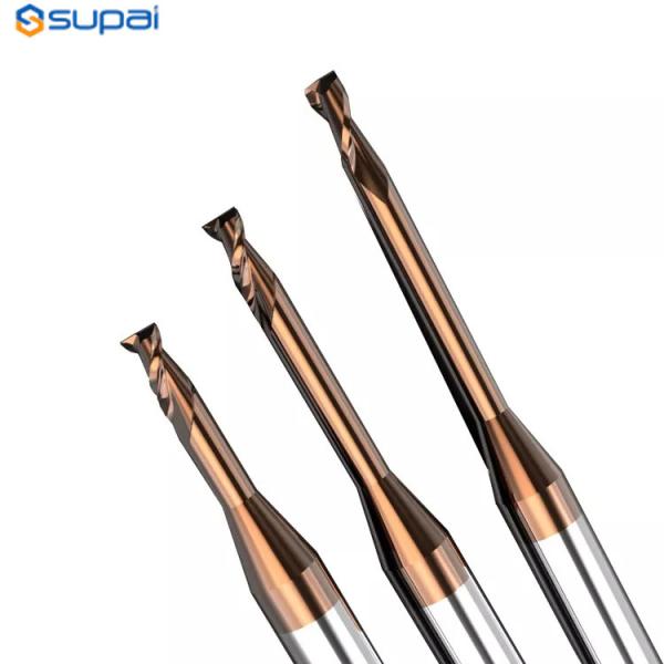 Quality Carbide Long Neck Short Flute Bull Nose End Mill CNC Milling Cutter Lengthen Coated For Steel for sale
