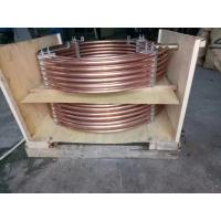 Buy cheap Brass Guide And Thrust Bearing Oil Cooler / Turbine Oil Cooler No Pollution product