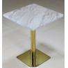 Buy cheap SS304 Square Marble Hotel Coffee Tables 750mm Height For Living Room from wholesalers