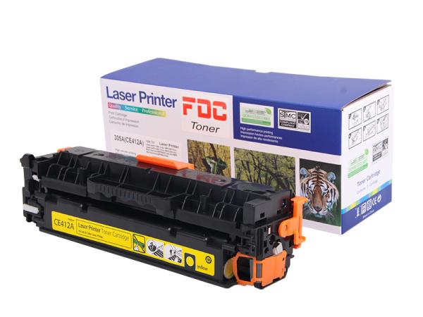 Buy cheap Colorful Recycle Printer Compatible Cartridges CE412A CE412 HP Laserjet Pro 400 from wholesalers