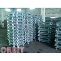 Buy cheap Stacking Collapsible Steel Wire Mesh Pallet Cage For Warehouse Storage product