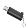 Buy cheap Black Portable Mini OTG Male To USB C Female Adapter from wholesalers