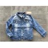 Buy cheap Fashion Kids Denim Jacket Button Through Stretch Light Wash Trucker Jacket TW78577 from wholesalers