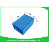 Buy cheap Attached Lids Collapsible Storage Crate , 45 L Industry Foldable Plastic Box from wholesalers