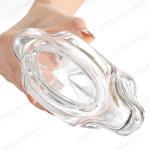 500ml 750ml 1000ml Luxury Square Glass Packaging Whiskey Liquor Bottle for Gin