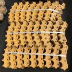 PC300 E336 Excavator Undercarriage Parts , Excavator Track Sprocket