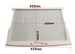 4mm 5mm Flat Curved Freezer Refrigeration Shelf Screen and Door Safety Glass for