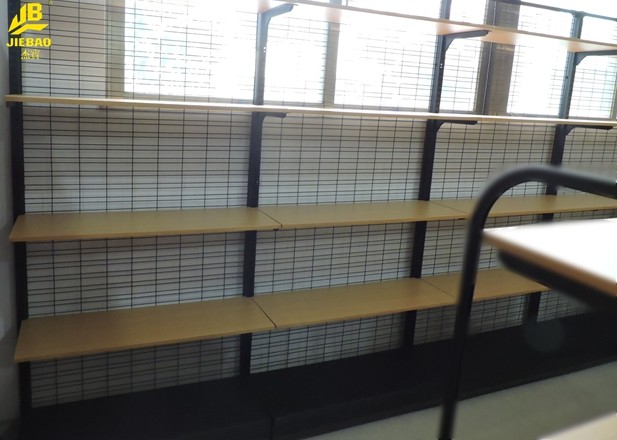 Store Wood And Metal Shelve Wire Grid MDF Board Back Panel Backing