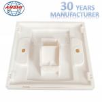 RJ45 1 Port 86 Type Network Wall Face Plate For Telephone