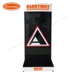 Free Standing Tool Floor Rack for Retail Shop Metal Display