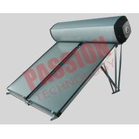 Buy cheap Compact Swimming Pool Solar Water Heater Flat Plate Black Chrome Coating product