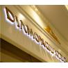 Buy cheap Custom led backlit stainless steel signs channel letters laser cutting from wholesalers