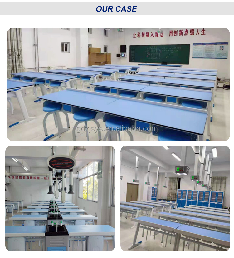 Experiment Function Chemistry Lab Furniture Powder Coating 1200*600*780mm