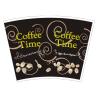 Buy cheap Printed PE Coated Paper Cup Fan 8 Oz Hot Ripple For Coffee Flexo Printing from wholesalers
