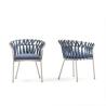 Buy cheap Villa Terrace Furniture Set Rattan Dining Table And Aluminium Chairs Fashion Style from wholesalers
