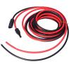 Buy cheap TPE Insulation Material Black Solar Panel Extension Cable 105°C Temperature Rating from wholesalers