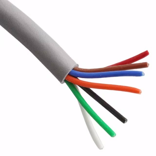 1896 / 7c Sl005 Alpha Wire Cable 7cond 20awg Slate 100'