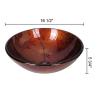 Buy cheap Modern Artistic Glass Bowl Bathroom Vanity Sinks , Colored Bathroom Lavatory Sinks from wholesalers