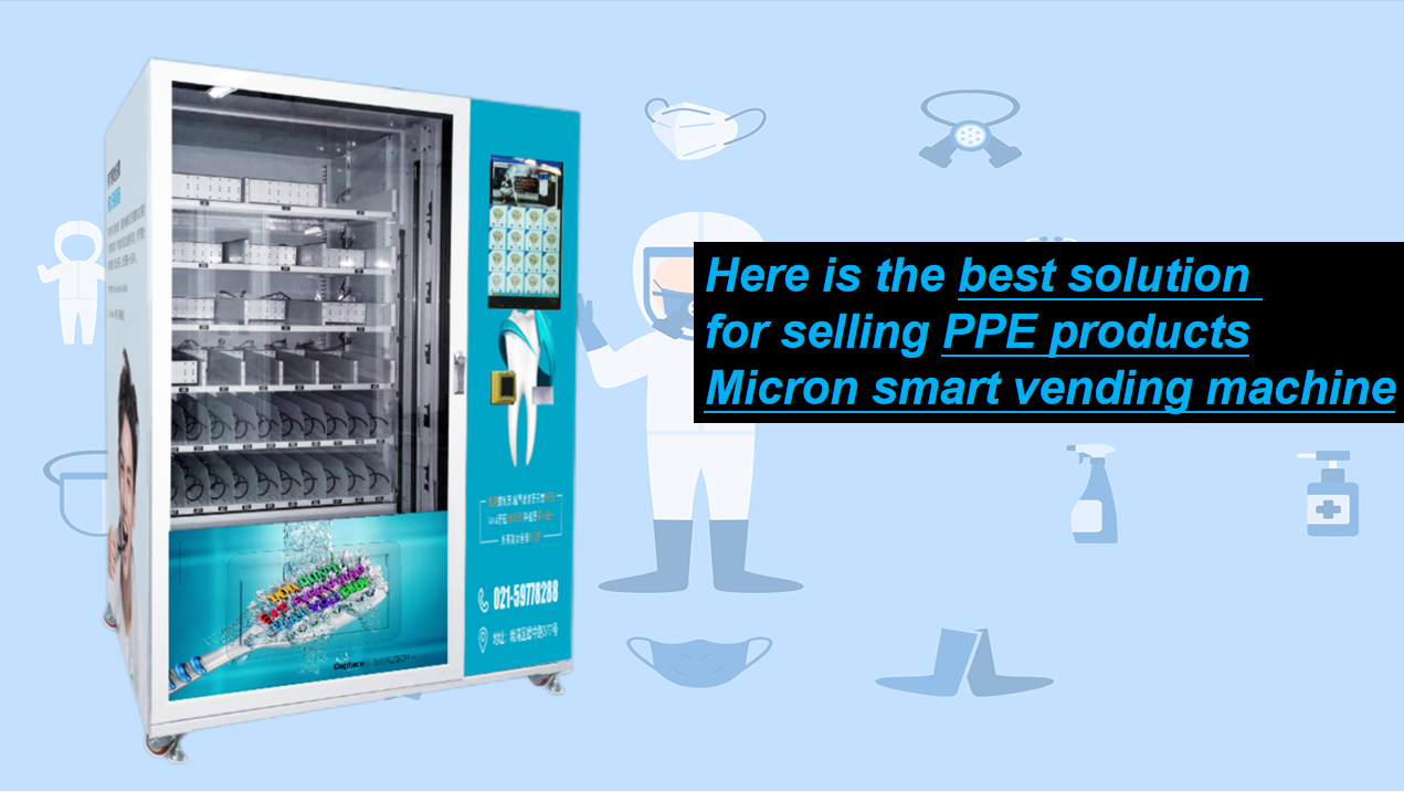 PPE vending machine accept customize personal protective equipment vending machine
