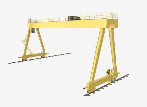 Buy cheap Double girder bridge and gantry crane with trolley for sale from wholesalers