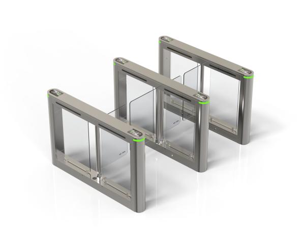 Buy cheap Anti Clamping Swing Barrier Turnstile Speed Gate For Supermarket from wholesalers