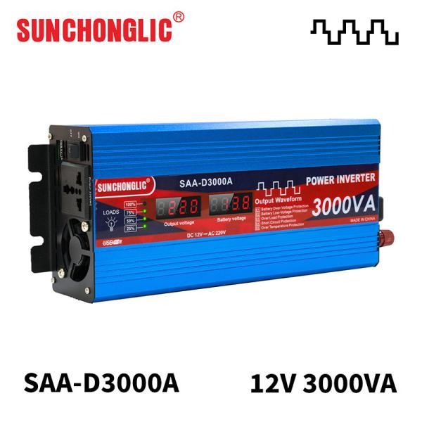 Buy cheap Display 3000w Modified Sine Wave Inverter Versatile 12v To 220v Inverter from wholesalers