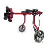 Buy cheap Two Wheel Red Puppy Pet Dog Wheelchair XS S M L wear resistant from wholesalers