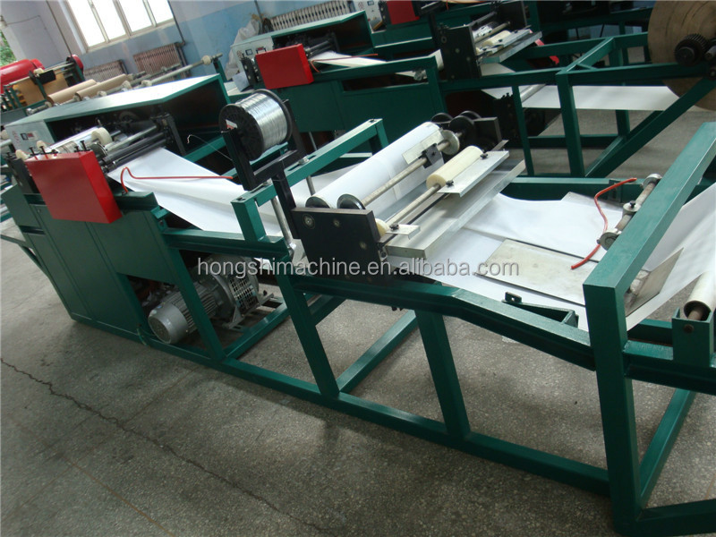Mango Fruit Protection Paper Bag Making Machine , 2cm To 35cm Paper Pouch Making Machine