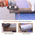 ODM Aluminium Oxide Flat Shaped Metal Flap Discs 4 Inch Dia