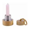 Buy cheap Wellness Healing Gemstone Glass Bottles For Water Storage , Infused Rose Quartz Crystal Water Bottle from wholesalers