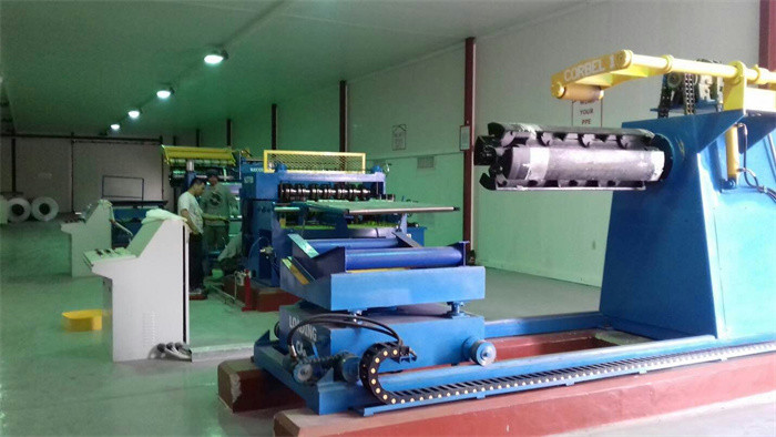 Compact Precision Slitting Line Machine For Light Gauge 0.3-1.2 X 1250